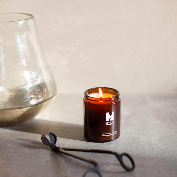 INDONESIAN PATCHOULI + CLARY SAGE SCENTED CANDLE