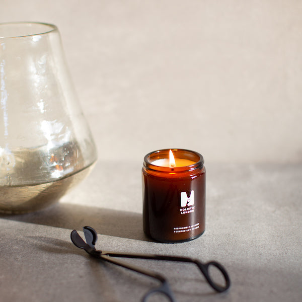 
                  
                    INDONESIAN PATCHOULI + CLARY SAGE SCENTED CANDLE
                  
                