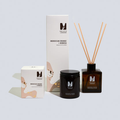 MOROCCAN ORANGE + MIMOSA REED DIFFUSER