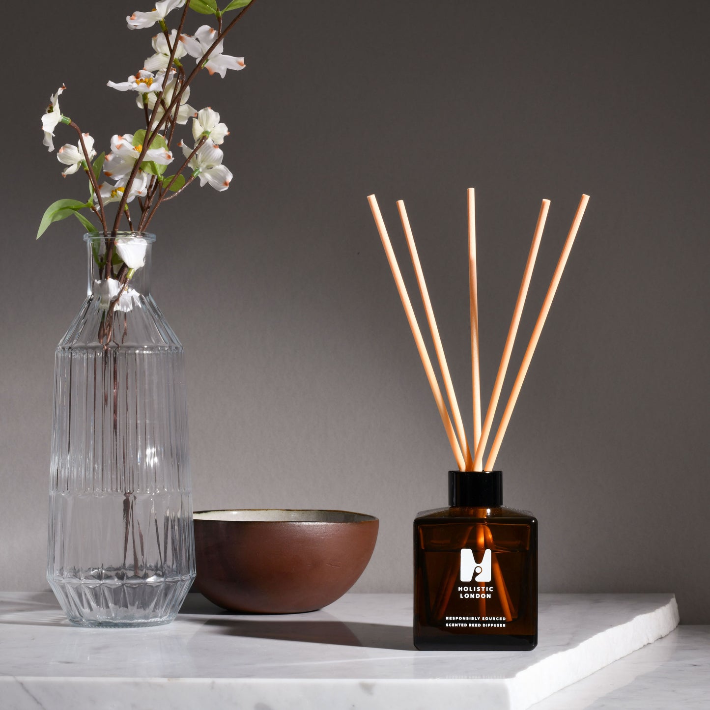 BERGAMOT + WILD FLOWERS REED DIFFUSER