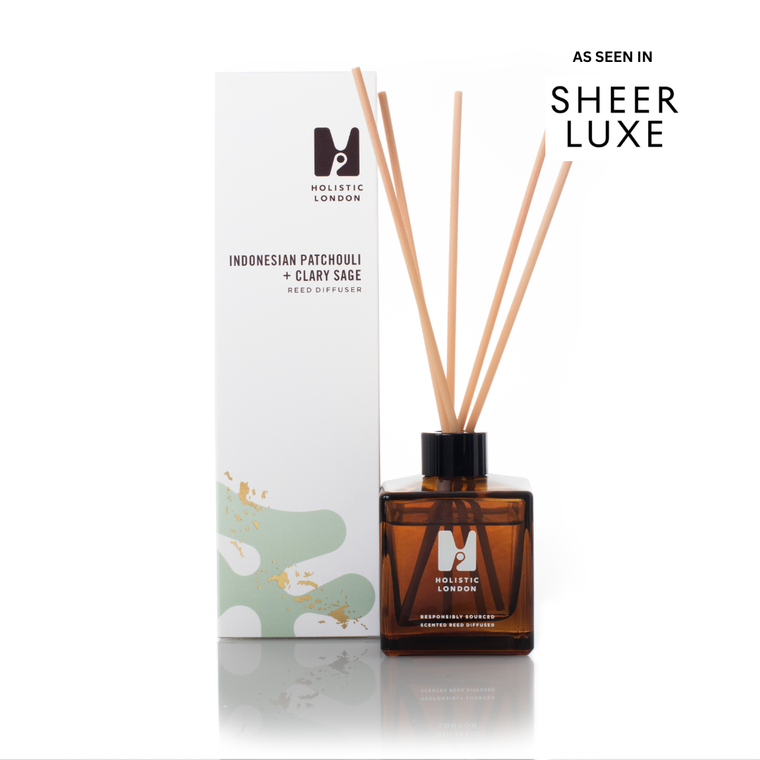 Indonesian Patchouli + Clary Sage Reed Diffuser