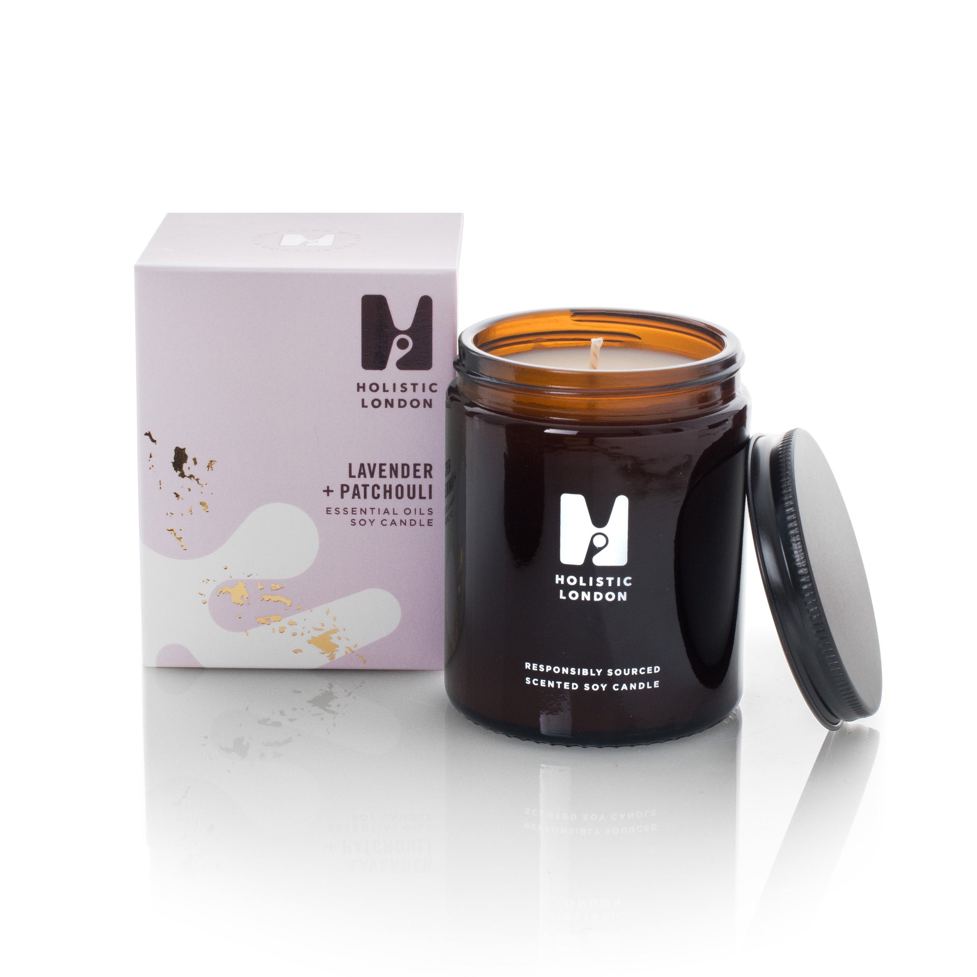 + PATCHOULI SCENTED CANDLE